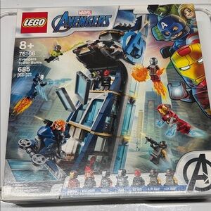 LEGO Marvel Avengers Tower Set - Blue and Black